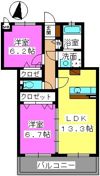 ラフィーネ（ラベンダー）の間取り画像