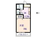 ヴィラ稲岡C棟の間取り画像