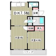 寿々喜マンションの間取り画像