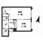 グランメールアインの間取り画像