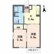 パレス・アザレアDの間取り画像