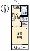 クレール五月が丘の間取り画像