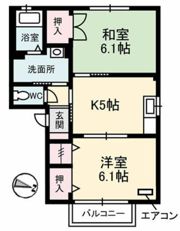 ラ・フルールの間取り画像