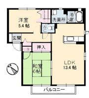 シャーメゾン黒川 A棟の間取り画像