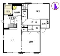 レシデンシア小森野 F棟の間取り画像