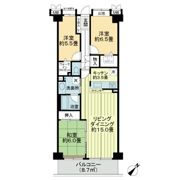 コスモふじみ野サウスフォーラムの間取り画像