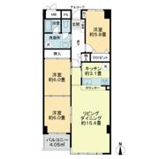シティコートフドウ中山の間取り画像