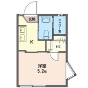 カーサ悠里の間取り画像