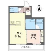 カーサ・コン・クラッセ元今泉の間取り画像
