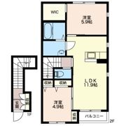 シャンテ・マナの間取り画像