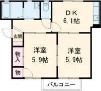 メゾン・ジョワイユの間取り画像