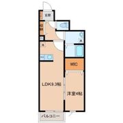 シャンテ南仙台の間取り画像