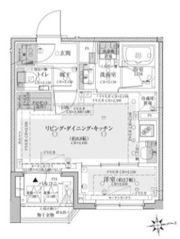 クレヴィア荻窪の間取り画像