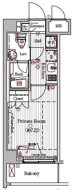 NISHI IKEBUKURO RESIDENCEの間取り画像