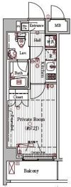 NISHI IKEBUKURO RESIDENCEの間取り画像