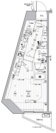 PREMIUM CUBE 池袋要町の間取り画像