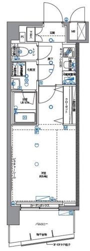 パティーナ武蔵関の間取り画像