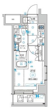 セジョリ横浜WESTⅡの間取り画像