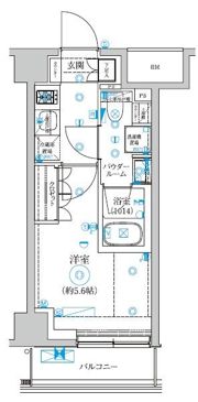 セジョリ横浜WESTⅡの間取り画像
