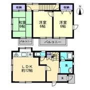 屋島タウン木村の間取り画像