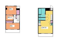ユーロハイツ浜岡の間取り画像