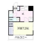 メゾンシャルムの間取り画像