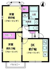 ラ・フォーレAの間取り画像