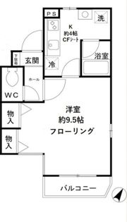 ロイヤル久我山の間取り画像