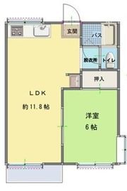 北ウイングBの間取り画像