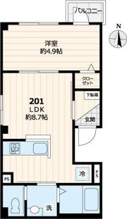 グランパーク本所の間取り画像