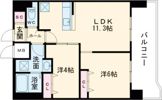 S-RESIDENCE国泰寺町一丁目の間取り画像