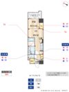 ウェルブライト博多ステーションの間取り画像