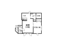 シンフォニー東光の間取り画像