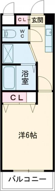 アスフローレスの間取り画像
