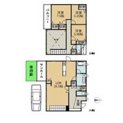 玉ノ井一戸建の間取り画像