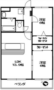 パロスコートの間取り画像
