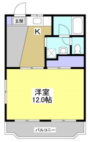 ルームミニオンBの間取り画像