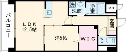 ライズ大津駅eastの間取り画像