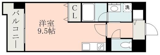 クレスト熊本城の間取り画像