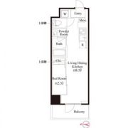 ハーモニーレジデンス東京武蔵関WEST SIDEの間取り画像