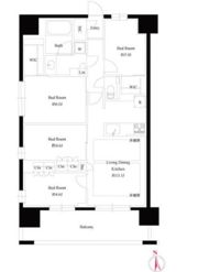 プレシス八王子レグリオの間取り画像