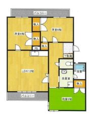 すなおマンションの間取り画像