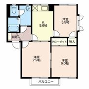 ディアスM´s Bの間取り画像