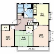 フレグランスアイビー Aの間取り画像