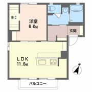 ディアス向日葵 Bの間取り画像