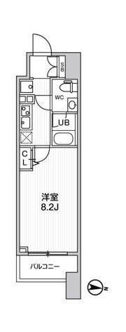 ALTERNA亀戸の間取り画像