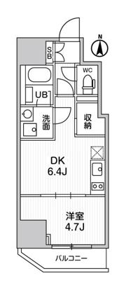 ALTERNA亀戸Ⅲの間取り画像