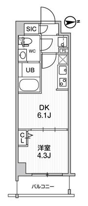 ALTERNA墨田の間取り画像