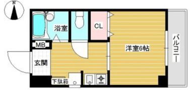 ラ・エソールの間取り画像
