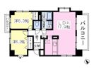 シャルマン千束の間取り画像